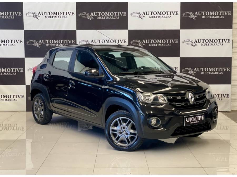 RENAULT - KWID - 2018/2019 - Preta - R$ 42.900,00