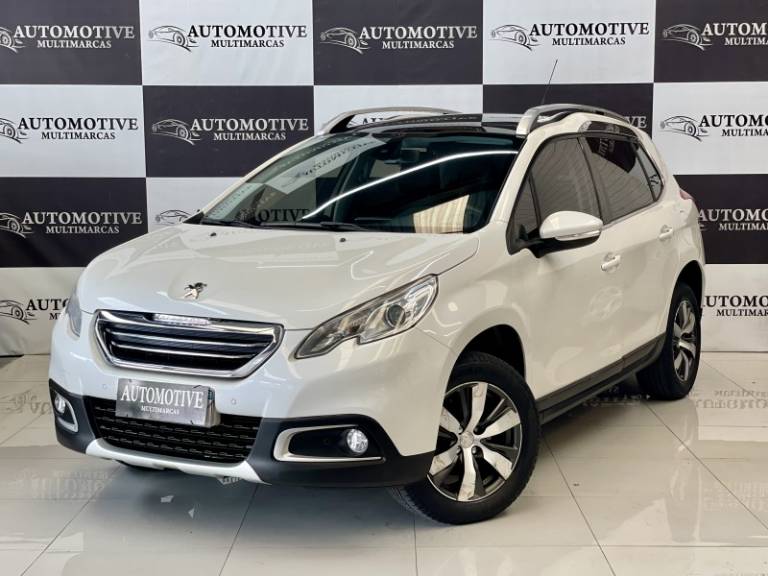 PEUGEOT - 2008 - 2016/2017 - Branca - R$ 59.900,00