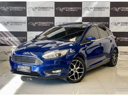 FORD - FOCUS - 2015/2016 - Azul - R$ 69.900,00