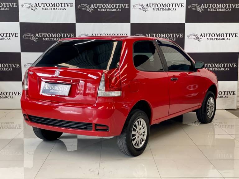 FIAT - PALIO - 2008/2009 - Vermelha - R$ 19.900,00