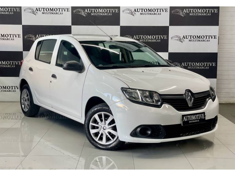 RENAULT - SANDERO - 2014/2015 - Branca - R$ 35.900,00