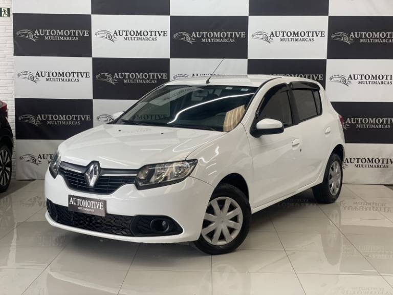 RENAULT - SANDERO - 2014/2015 - Branca - R$ 37.500,00