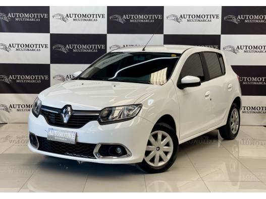 RENAULT - SANDERO - 2016/2017 - Branca - R$ 41.900,00