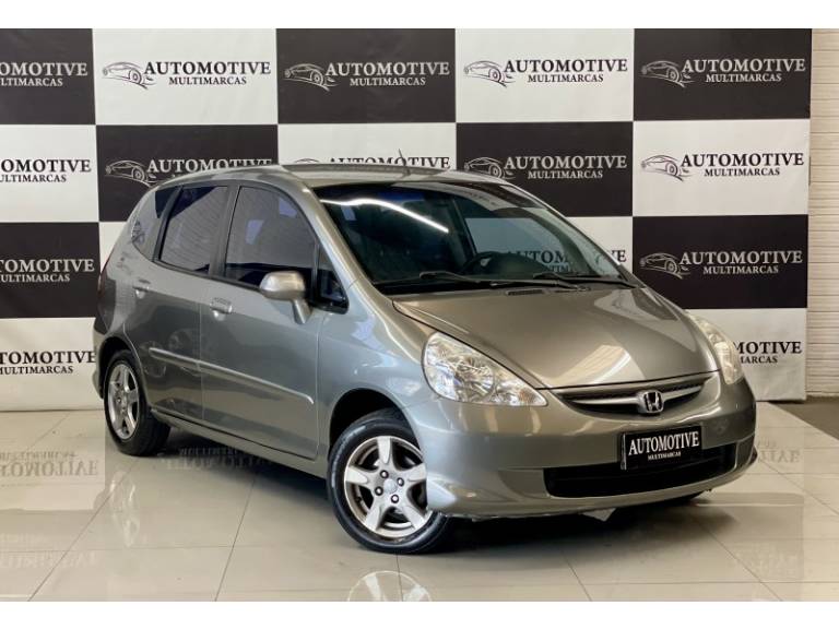 HONDA - FIT - 2007/2008 - Cinza - R$ 35.900,00