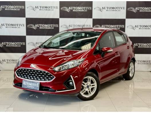 FORD - FIESTA - 2018/2018 - Vermelha - R$ 58.900,00