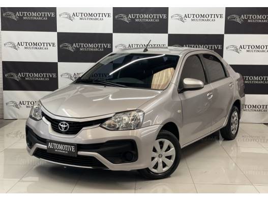 TOYOTA - ETIOS - 2018/2018 - Prata - R$ 62.900,00