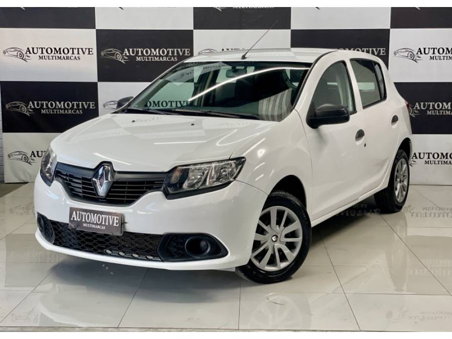 RENAULT - SANDERO - 2014/2015 - Branca - R$ 35.900,00