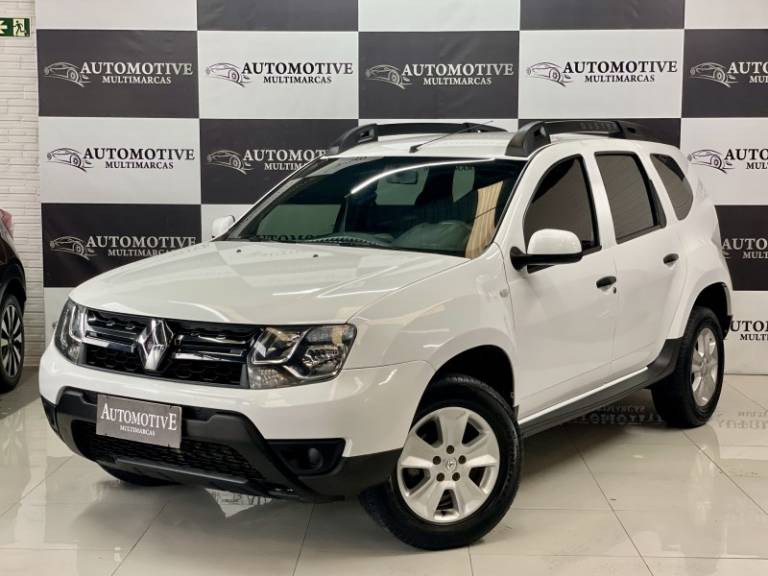 RENAULT - DUSTER - 2015/2016 - Branca - R$ 59.900,00