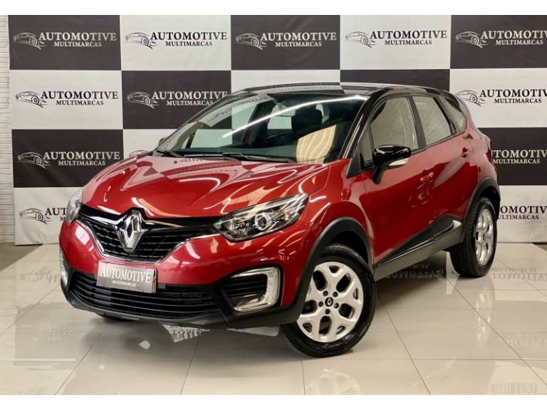 RENAULT - CAPTUR - 2018/2019 - Vermelha - R$ 72.900,00