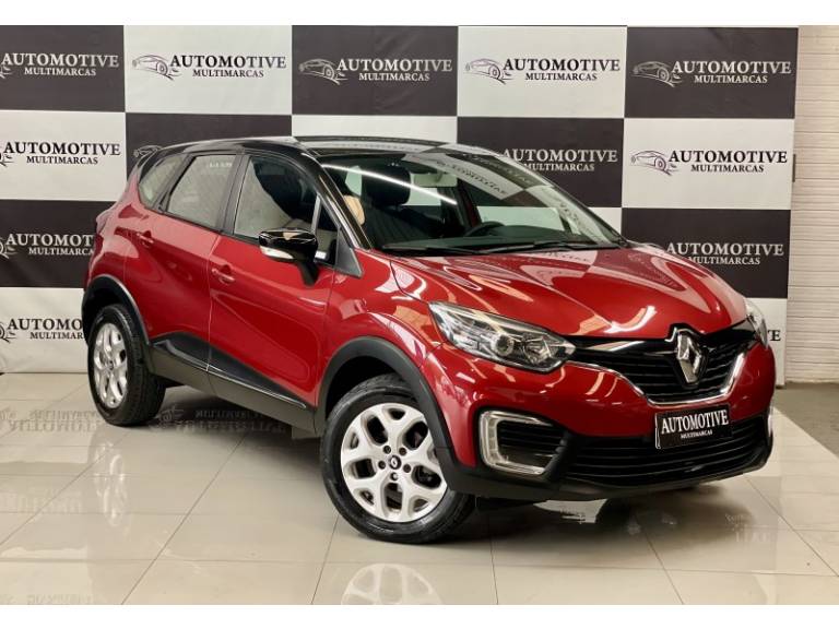 RENAULT - CAPTUR - 2018/2019 - Vermelha - R$ 72.900,00