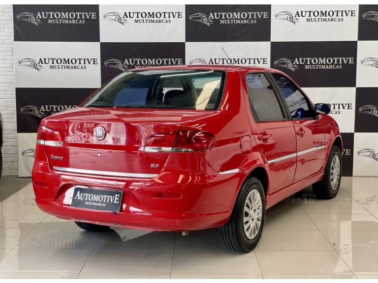 FIAT - SIENA - 2008/2008 - Vermelha - R$ 25.900,00