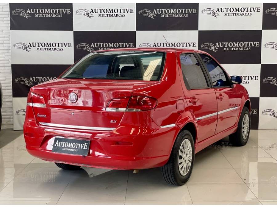 FIAT - SIENA - 2008/2008 - Vermelha - R$ 25.900,00