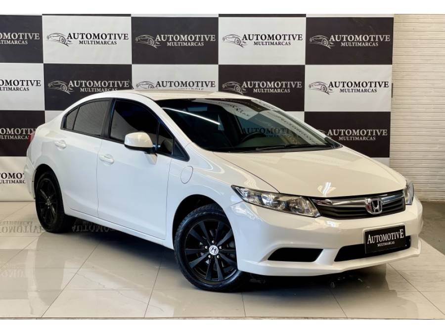 HONDA - CIVIC - 2013/2014 - Branca - R$ 69.900,00