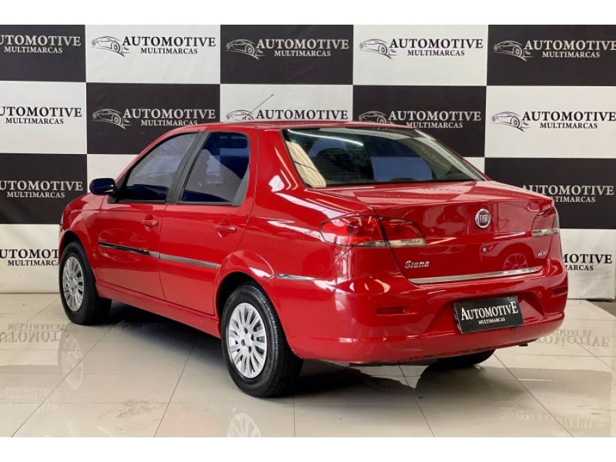 FIAT - SIENA - 2008/2008 - Vermelha - R$ 25.900,00