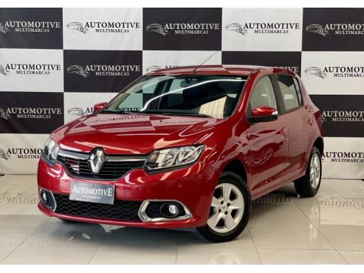 RENAULT - SANDERO - 2014/2015 - Vermelha - R$ 43.900,00