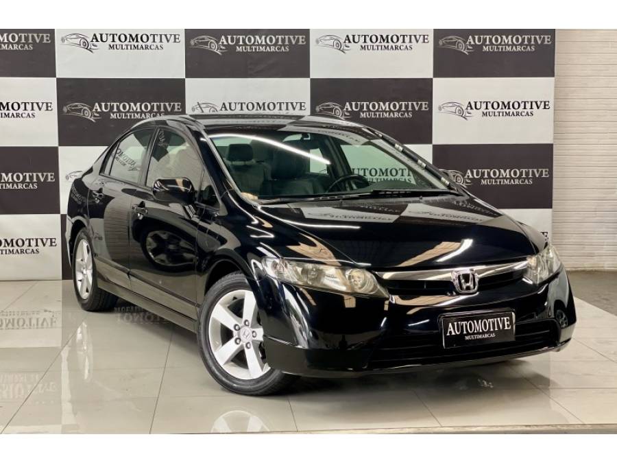 HONDA - CIVIC - 2008/2008 - Preta - R$ 45.900,00