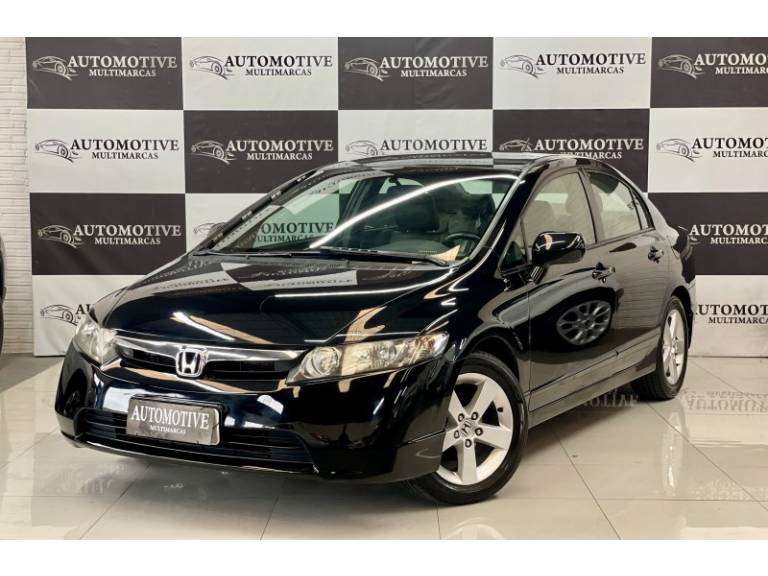 HONDA - CIVIC - 2008/2008 - Preta - R$ 45.900,00