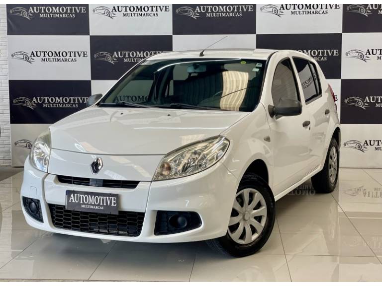 RENAULT - SANDERO - 2012/2012 - Branca - R$ 27.900,00