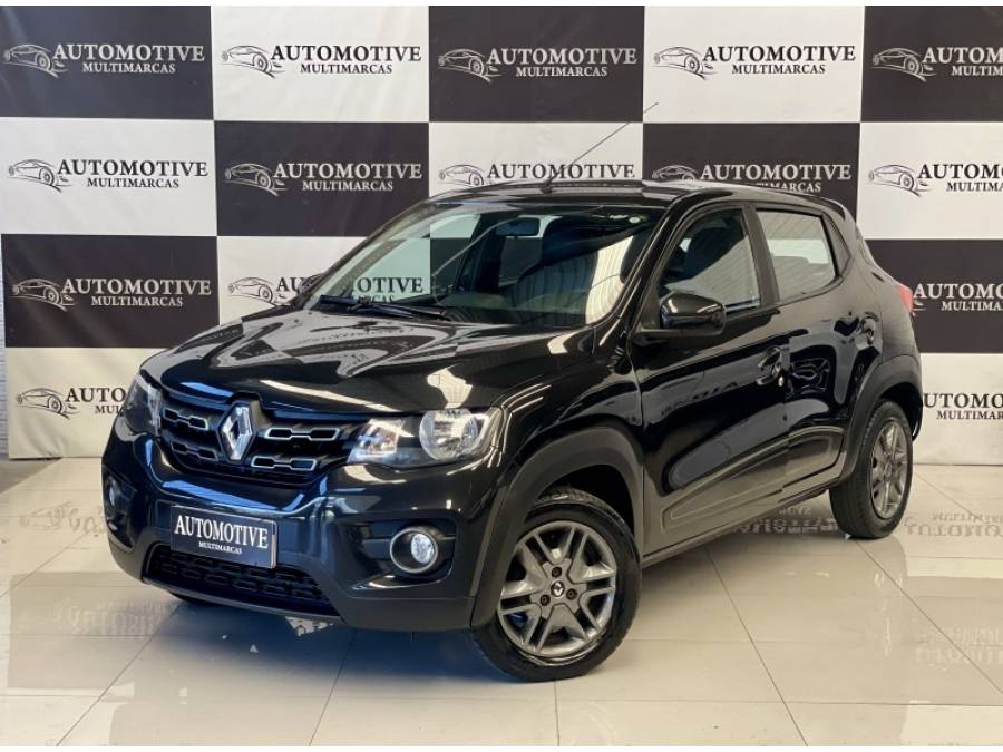 RENAULT - KWID - 2018/2019 - Preta - R$ 42.900,00