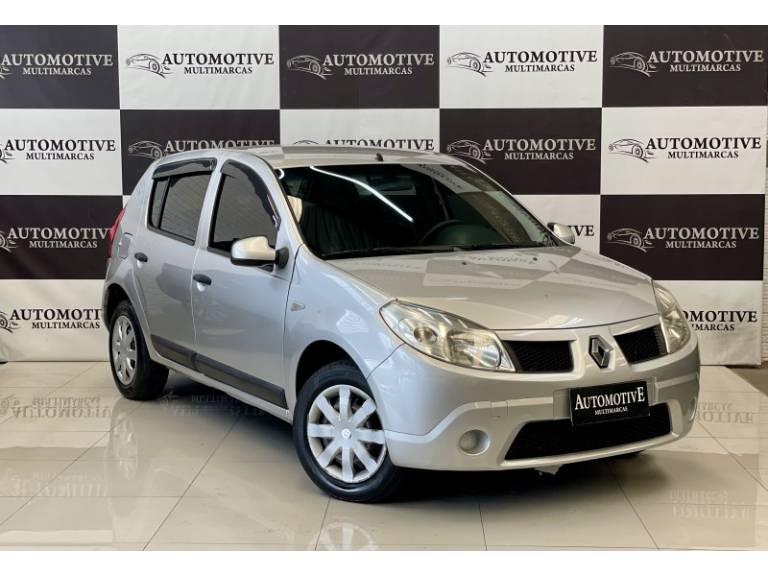 RENAULT - SANDERO - 2010/2011 - Prata - R$ 29.900,00