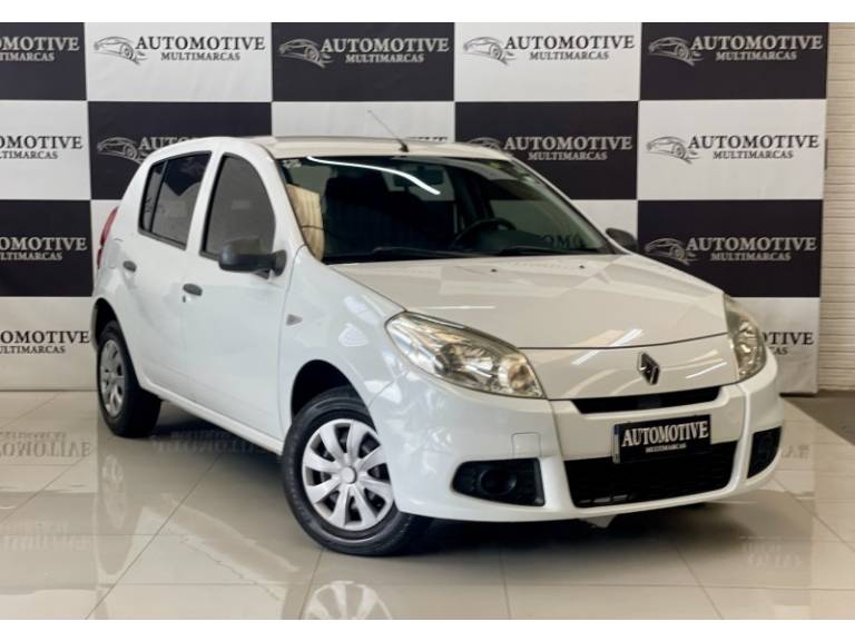 RENAULT - SANDERO - 2012/2012 - Branca - R$ 27.900,00