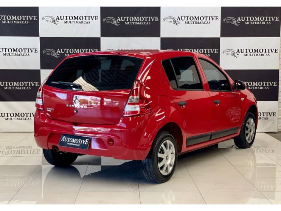 RENAULT - SANDERO - 2011/2012 - Vermelha - R$ 29.900,00