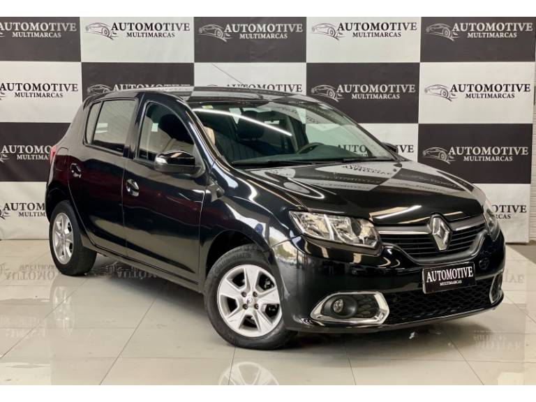 RENAULT - SANDERO - 2015/2015 - Preta - R$ 44.900,00